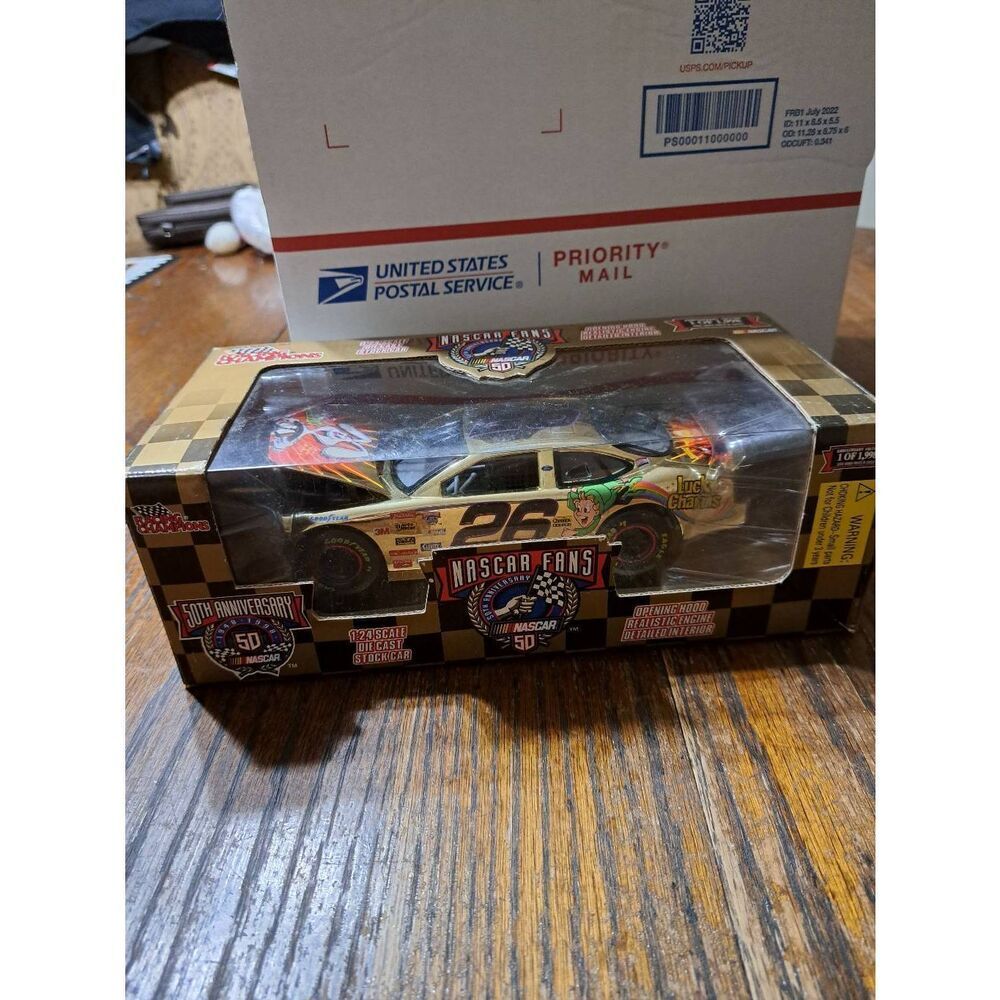Vintage 98 Racing Champions Nascar 50th Johnny Benson Die Cast Race Car
